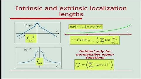 Prof. Vladimir Kravtsov | Anomalously localized states in the one-dimensional Anderson... model...