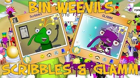 Bin Weevils - I Met Scribbles and Glamm!