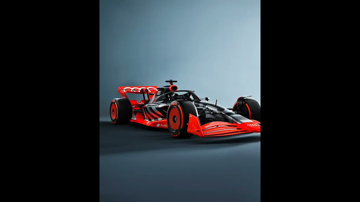 Audi estará en F1 en 2026 como proveedor de unidades de potencia.