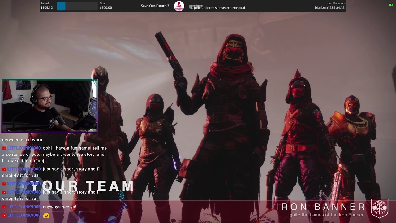 Destiny 2 Iron Banner Stream Highlights 7 27 2019 Youtube