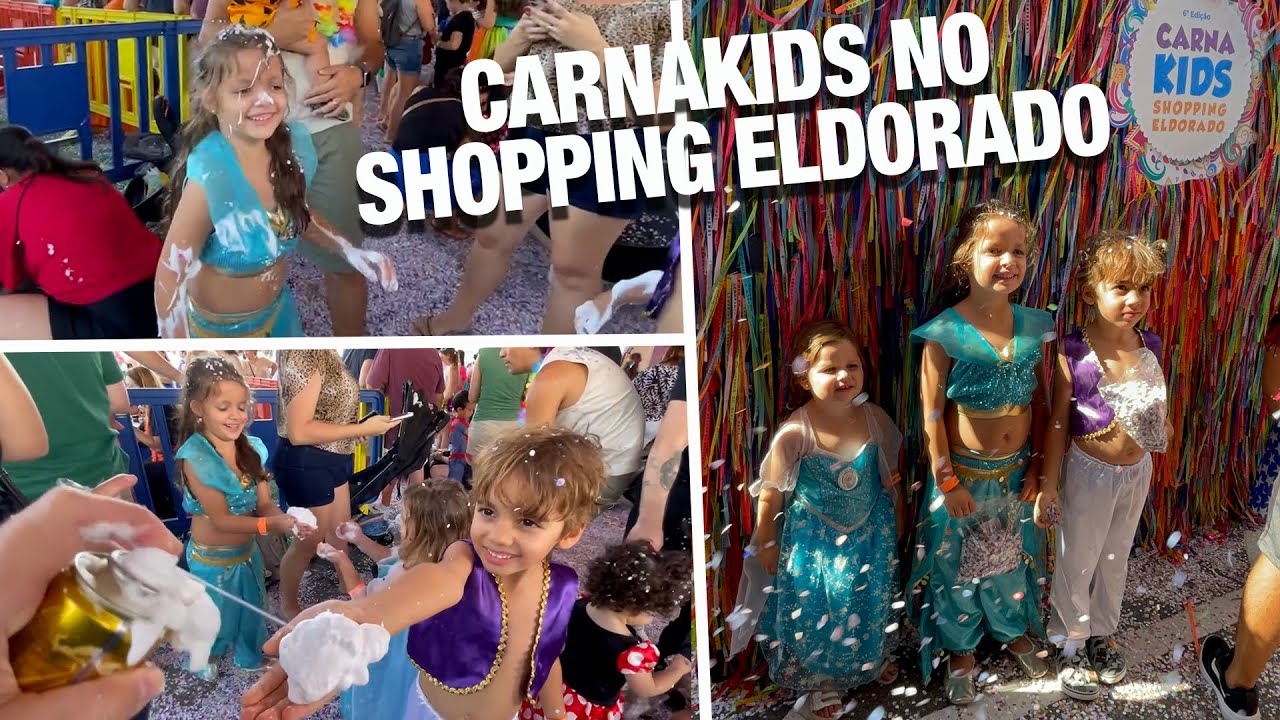 CARNAKIDS NO SHOPPING ELDORADO: Nossa Folia de Carnaval com Lili e Lelê! 🎭✨