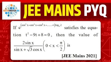 Geometric Progression JEE Mains 2021 PYQs | GP | Algebra