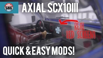 Axial SCX10III Easy Mods!