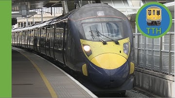 Class 395 departs Ebbsfleet Intl