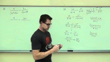 Intermediate Algebra Lecture 7.4 Part 4