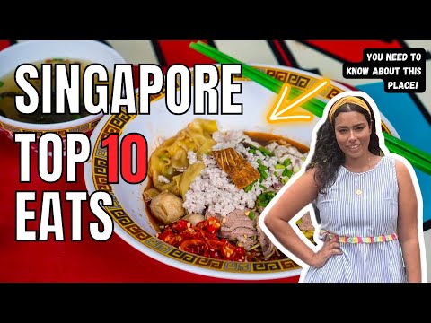 TOP 10 EATS IN SINGAPORE | PLUS FAVOURITE RESTAURANTS FROM SINGAPORE''''S TOP FOOD BLOGGER