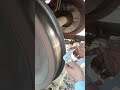 Wheel defect gauge #worn wheel profile #with dimensions #