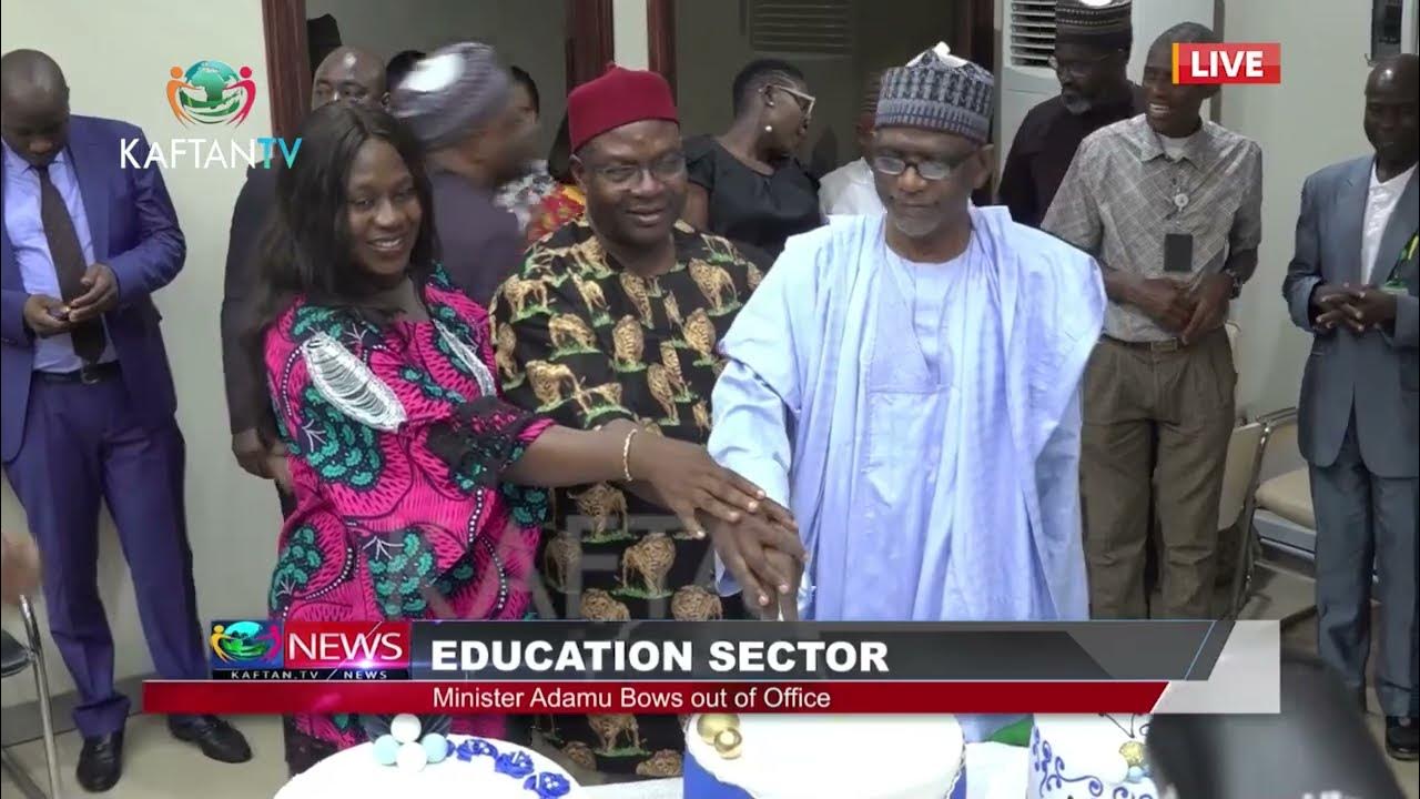 EDUCATION SECTOR: Minister Adamu Bows Out Of Office