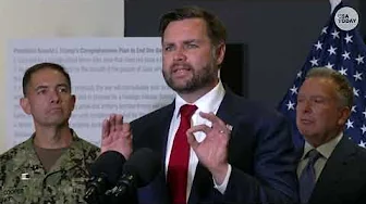 Vice President JD Vance visits Israel as new civilian military cooperation center opens