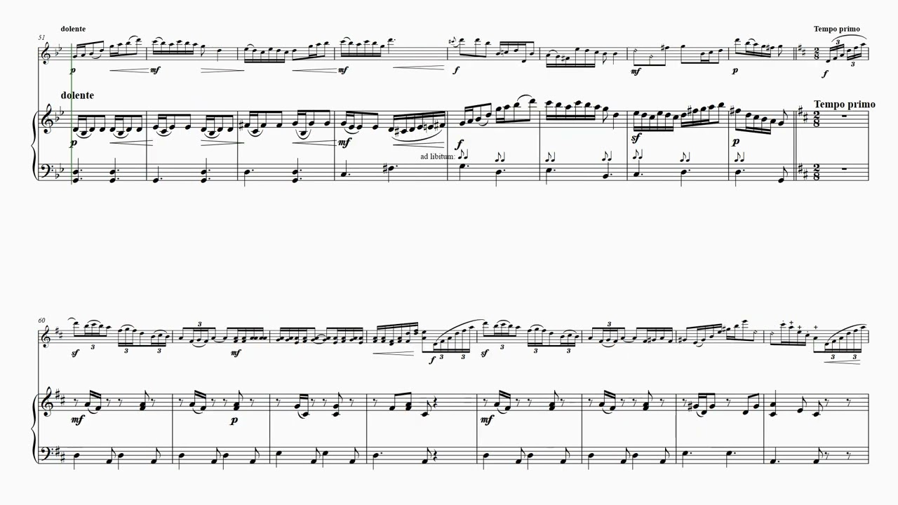 Postock, W.H. Souvenir de Sarasate, Op.15 Violin (orig.) & Piano