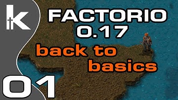 Factorio 0.17 | Back To Basics Ep 1 | Map Generation and The Burner Phase