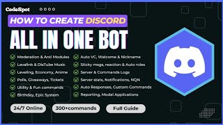How To Setup Codespot - The Best All-In-One Discord Bot Easy Setup Features