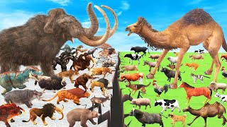 Prehistoric Animals Epic Battle Wild Animals Vs Domestic Animals Animal Revolt Battle Simulator screenshot 3