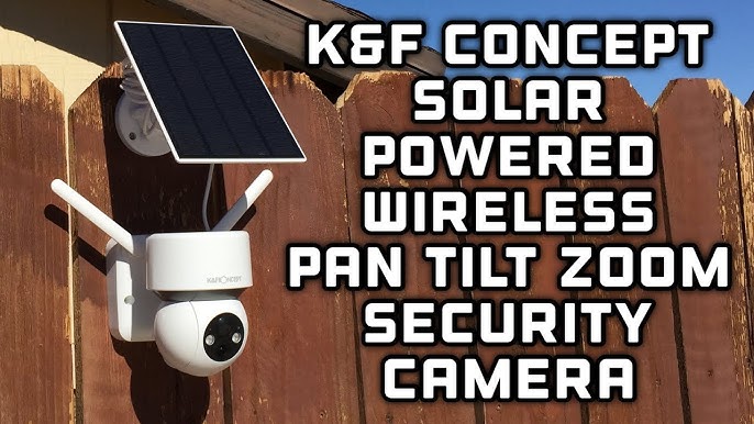 2023 Best Wireless Outdoor Security Camera Solar Power Wire-Free - KENTFAITH