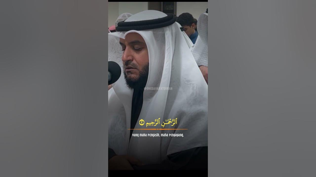 surah al Fatihah merdu syeikh mishary rashid al-afasy