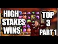 TOP 3 HIGH STAKES WINS of  '21 PART 1