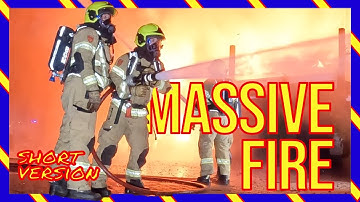 🔥 Massive fire destroys restaurant! - VOLUNTEERS DUTCH FIREFIGHTERS -