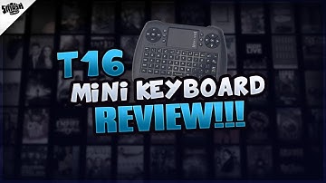 T16 Mini Wireless Keyboard Review - Better then The Rii? - Must Have Keyboard For Android Box