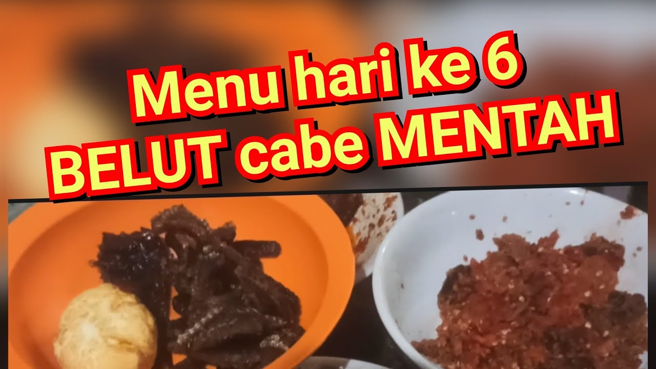Menu berbuka  hari ke 6