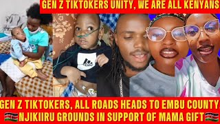 🔥 GEN Z TIKTOKERS VISIT MAMA GIFT TOMORROW IN EMBU COUNTY NJIKIIRU GROUNDS TO SUPPORT  BABY GIFT 💖.