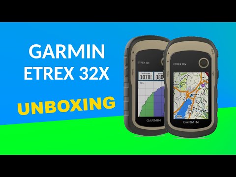 Garmin eTrex 32x Unboxing HD (010-02257-01)