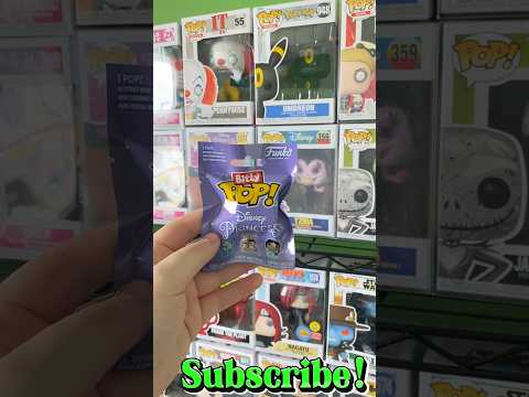 Bitty Pop Unboxing! Disney Princess Wdition Part 2! #disney #funkopop #shorts #viral