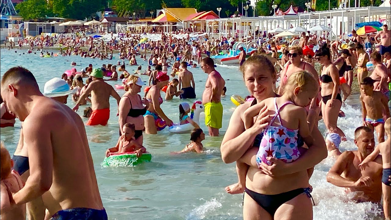 Кабардинка пляж оазис