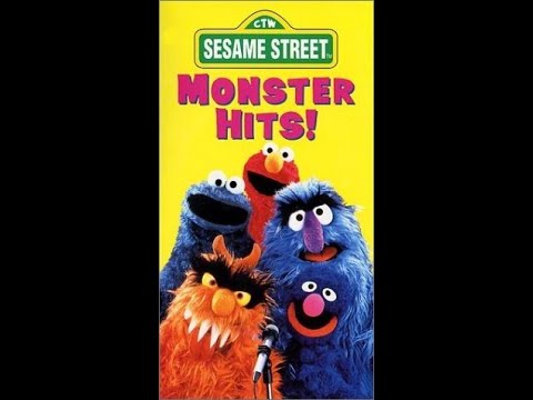 Sesame Street: Monster Hits (1996 VHS) (Full Screen)