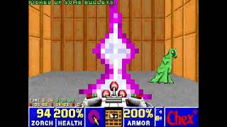 Chex Quest (PC) - Map 2: Storage Facility