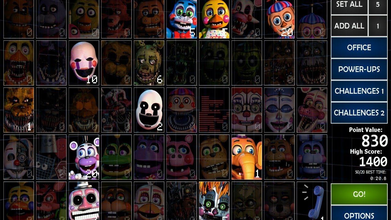 Gameplay aleatória de FNAF UCN pra não ficar sem conteúdo pt 6