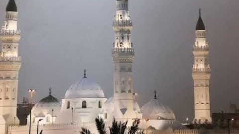 تلاوة جميلة للقارئ أحمد الحذيفي من قباء 3/6/2014