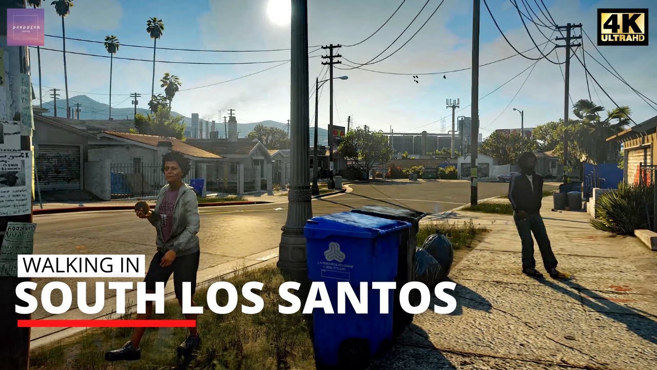 Los Santos, Los Angeles, NaturalVision Evolved, Grand Theft Auto