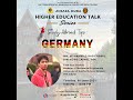 ANSARA Muda Higher Education Talk Series - Study Abroad Tips : Germany