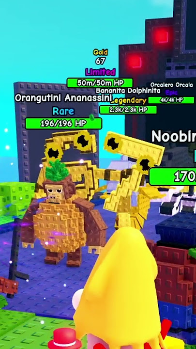 Jandel Made The Most Powerful Admin Abuse with Giant Noobini Bananini😂😂😂 #roblox #shorts