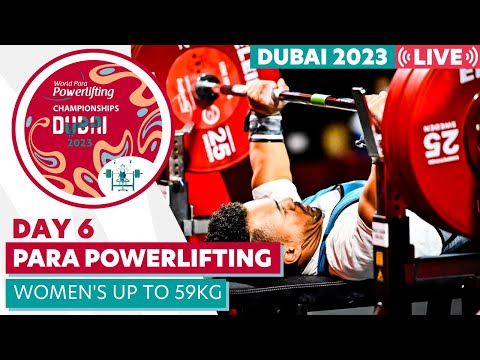 Day 6 | Men's Up to 59kg | Groups B & C | Dubai 2023 World Para Powerlifting World Championships