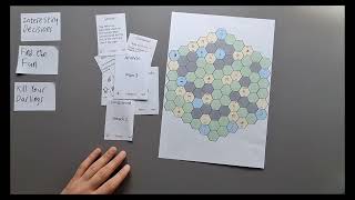 Designing a boardgame: my first few playtests