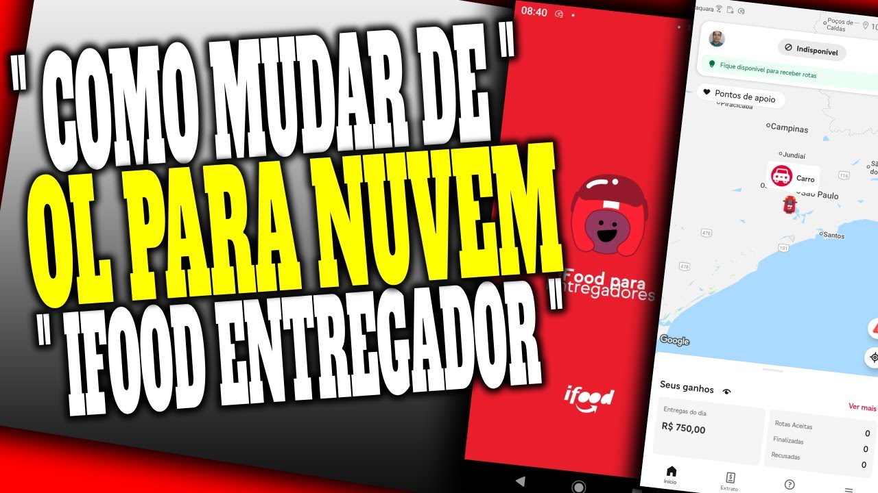 Como MIGRAR de OL para NUVEM no iFood Entregador? 🚀📱 PASSO A PASSO!# ...