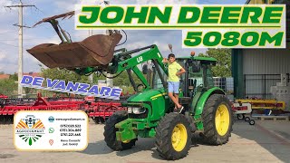 Tractor John Deere 5080M - 80CP, 4X4, 2011, 11960h - DE VANZARE - AgroDiamant