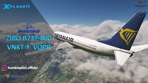 [X-Plane 11] ZIBO 737-800 The World