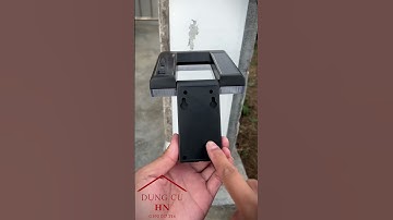 Đèn led năng lượng mặt trời, tích hợp cảm biến chuyển động thông minh #dungcuhn #dungcutienich