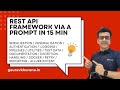 Rest API Automation in Minutes - Prompt to Framework