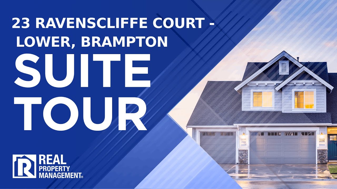 23 Ravenscliffe Court - Lower, Brampton, ON, L6X 4N8 3D Matterport Virtual Tour