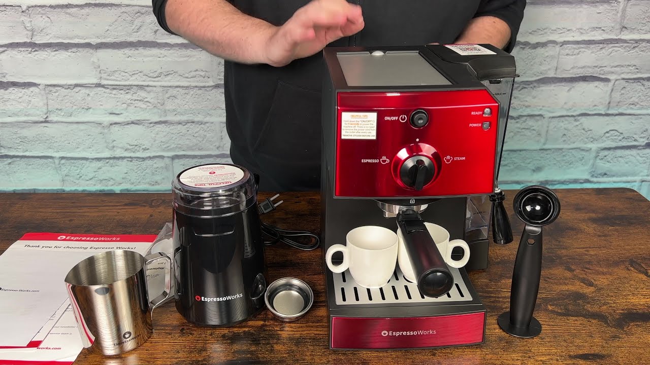 Espressoworks espresso coffee machine review 