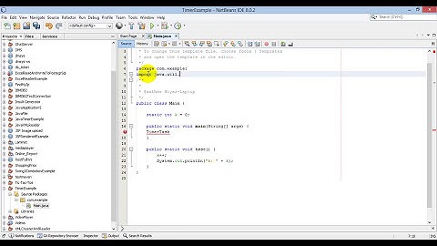 Java Timer and TimerTask