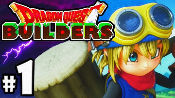 Dragon Quest Builders PART 1 - PS4 Gameplay Walkthrough - Minecraft Meets Terraria! - Cantlin Town