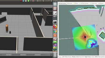 Simulation of Turtlebot Mapping using Frontier Based Exploration