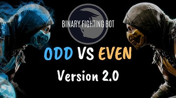 (VERSION 2.0) Bigger & More Consistent $ Profit in Digit Trading | UPDATED Binary Odd Even Bot