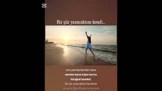 Bir Şiir Yazacaktım