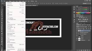 Learn about negative space in graphic design in Adobe Photoshop