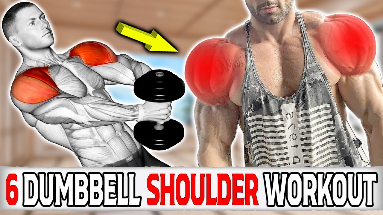 6 Shoulder Exercises With Dumbbell Only - YouTube